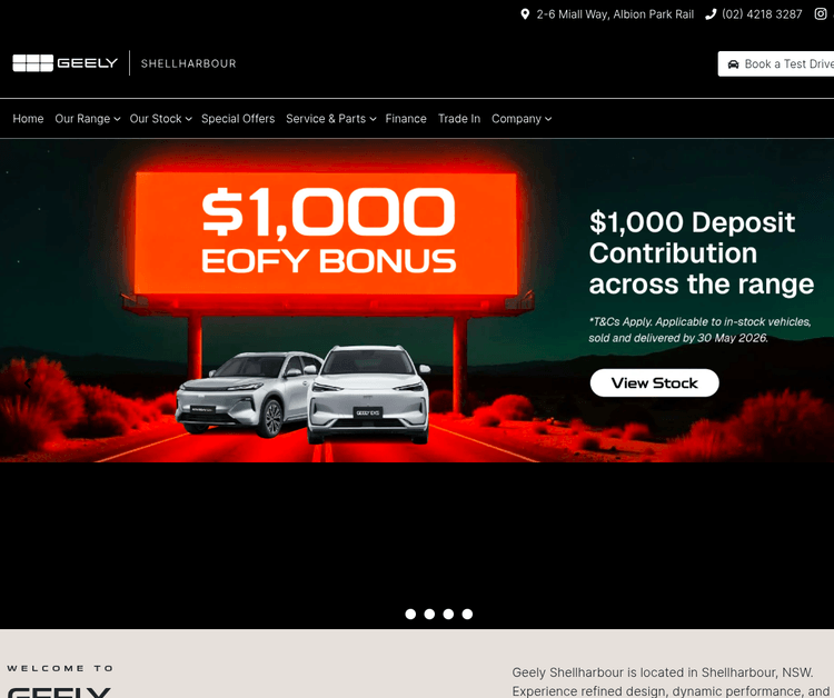 Geely Shellharbour