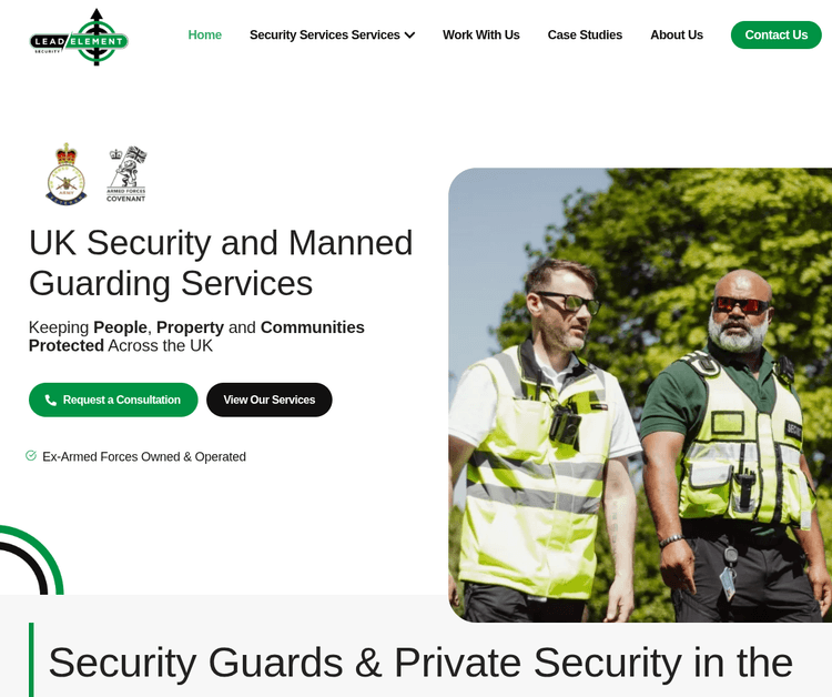 Lead Element Security