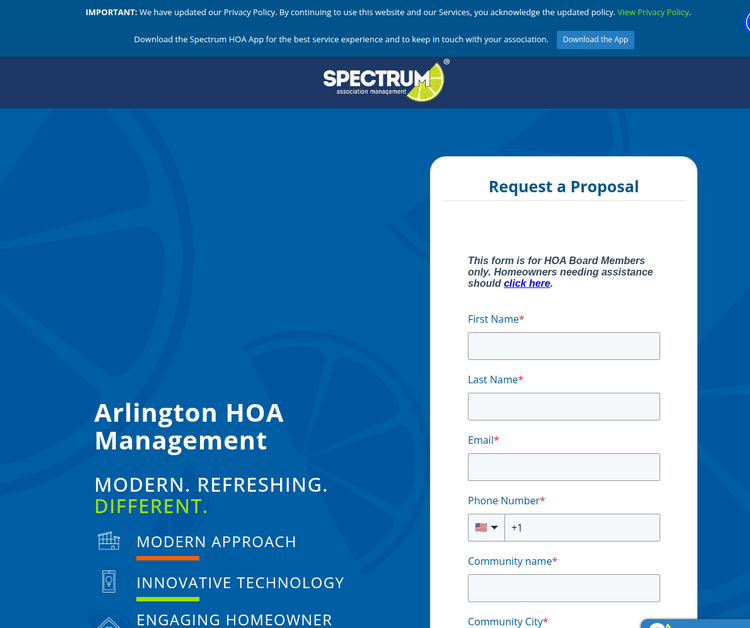 Spectrum Association Management