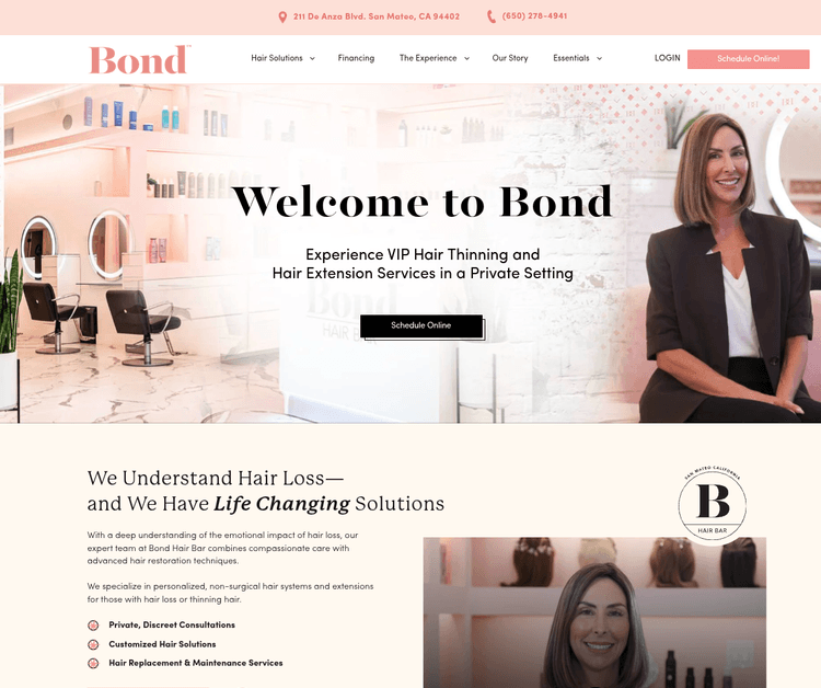Bond Hair Bar - Hair Extensions Salon & Hair Loss Specialist
