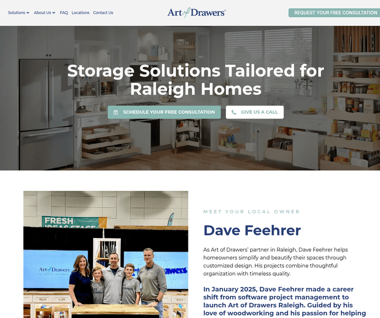 Art of Drawers Raleigh