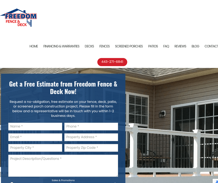 Freedom Fence and Deck, Inc.