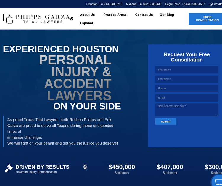 Phipps Garza Accident & Injury Trial Lawyers