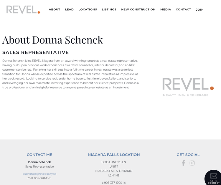 Revel Realty: Donna Schenck , Realtor