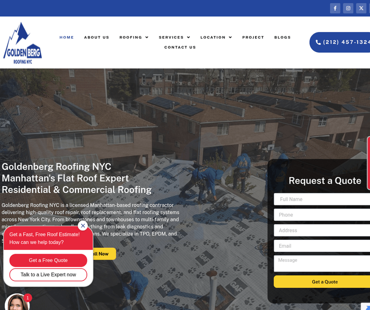 Goldenberg Roofing NYC