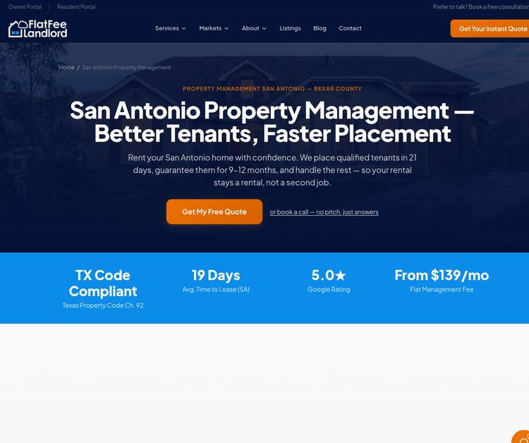 Flat Fee Landlord