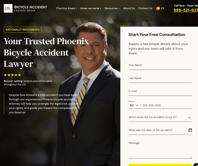 Bicycle Accident Lawyers Group