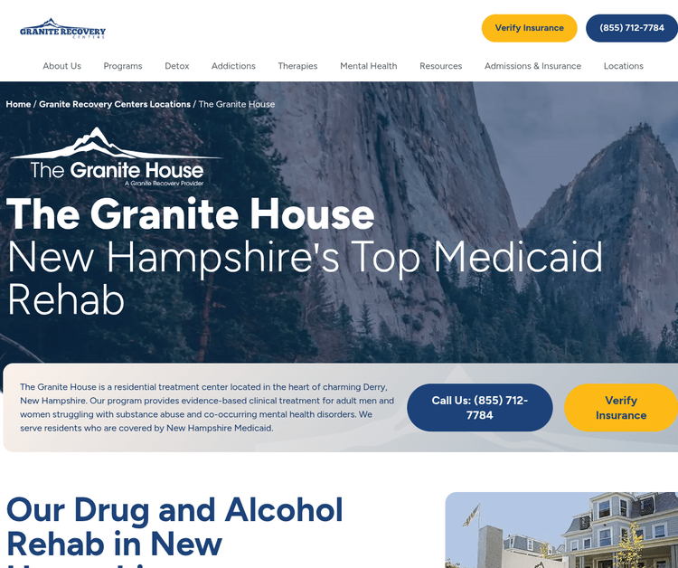 The Granite House - Drug & Alcohol Rehab