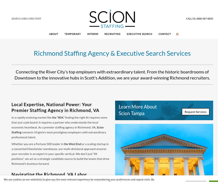 Richmond Staffing Agency & Executive Search Services