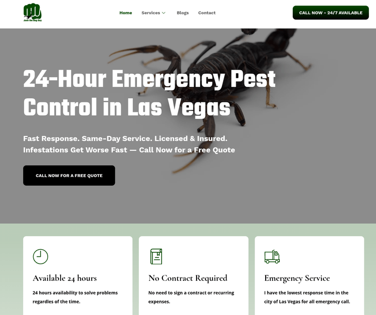 Your Local Pest Control Expert in Las Vegas