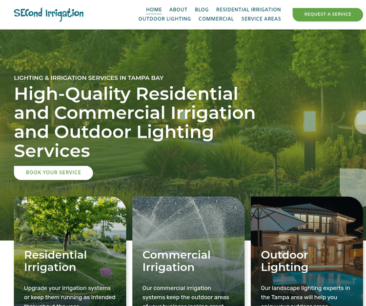 Second Irrigation and Lighting Services