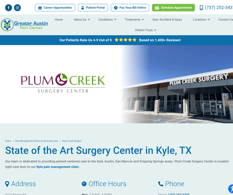 Plum Creek Surgery Center