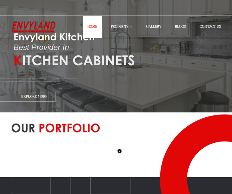 Envyland Kitchen Cabinet