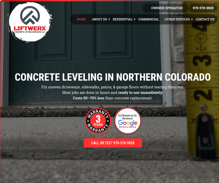 Liftwerx Concrete Lifting Services