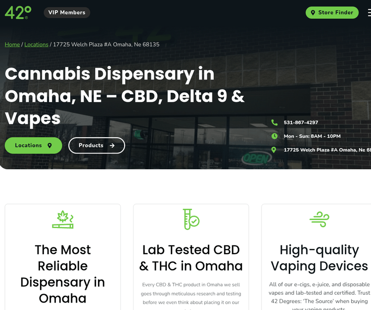 42 Degrees Cannabis Dispensary