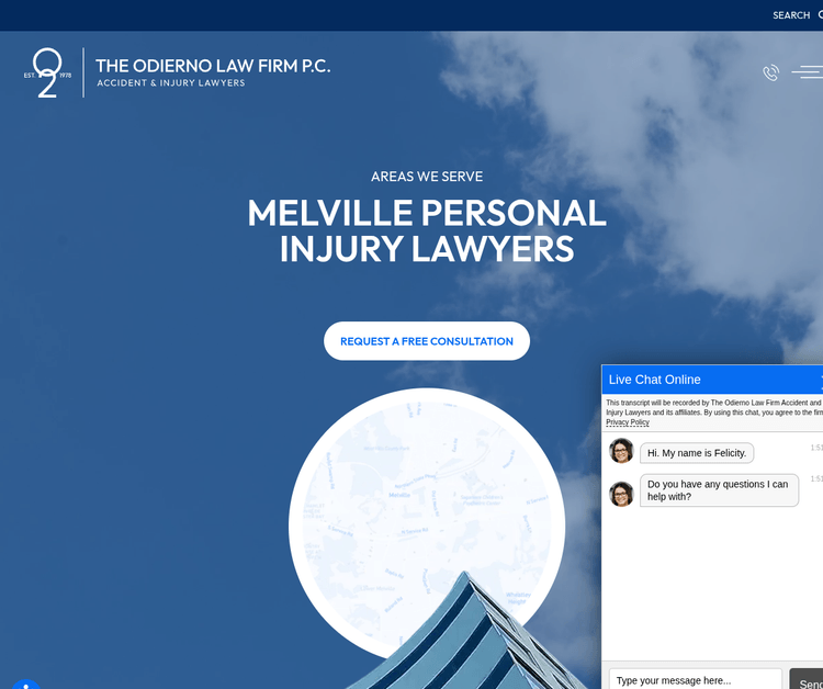 The Odierno Law Firm Accident and Injury Lawyers