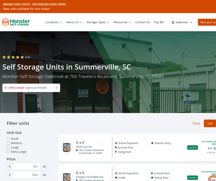 Summerville Self Storage