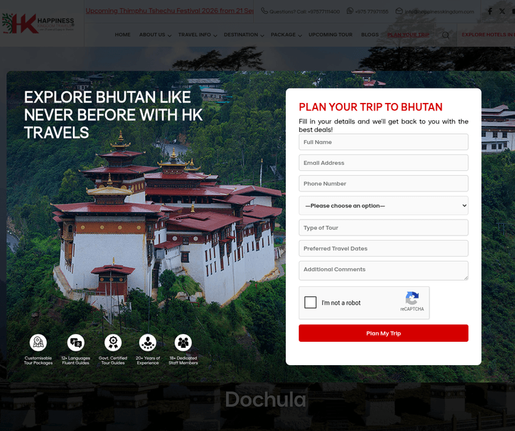 Bhutan Tour and Travel Agency