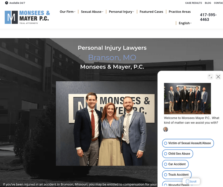 Monsees & Mayer, Personal Injury Law Firm