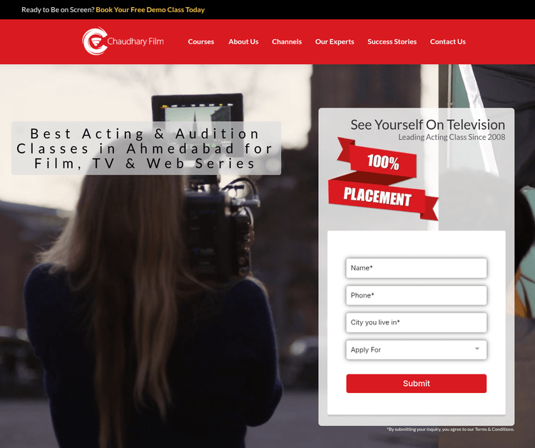 Acting Academy and Film Production House in Ahmedabad