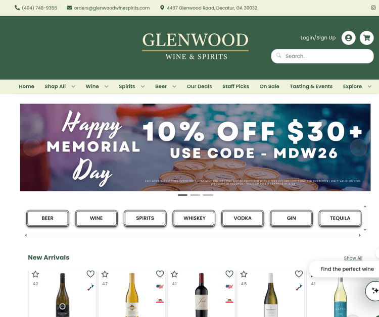 Glenwood Wine & Spirits