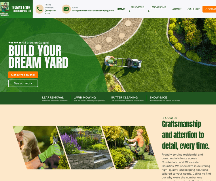 Thomas and Son Landscaping LLC