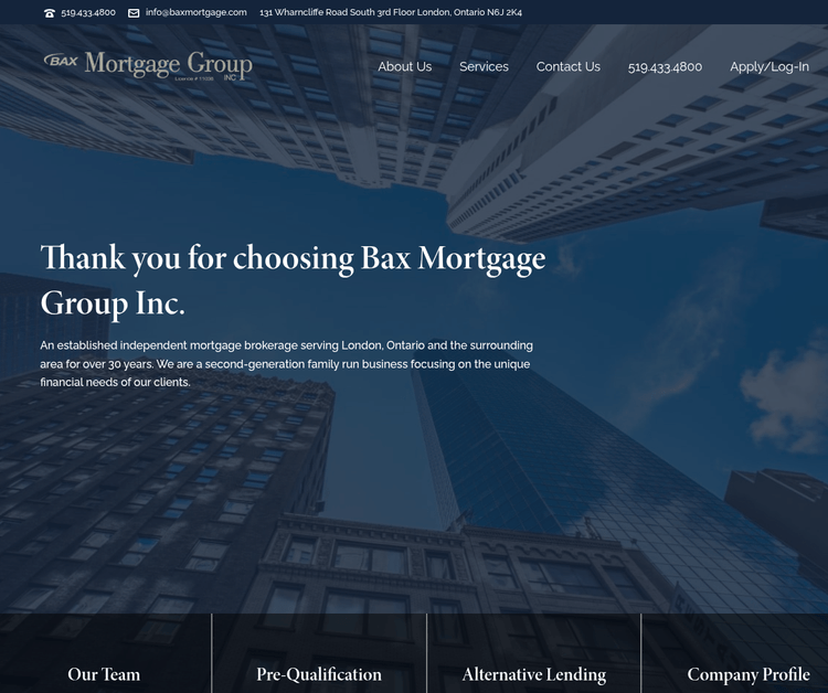 Independent Mortgage Brokerage Serving London, Ontario and Beyond