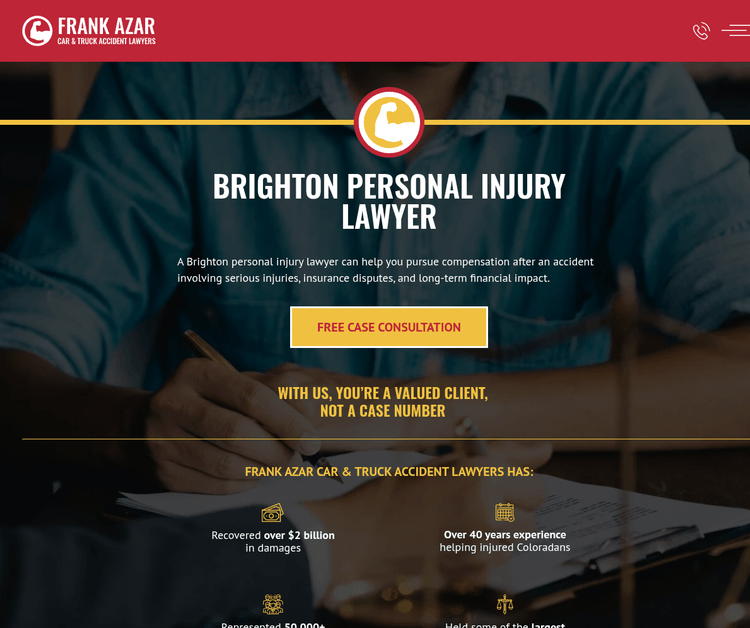 Frank Azar Car & Truck Accident Lawyers - Brighton, Colorado