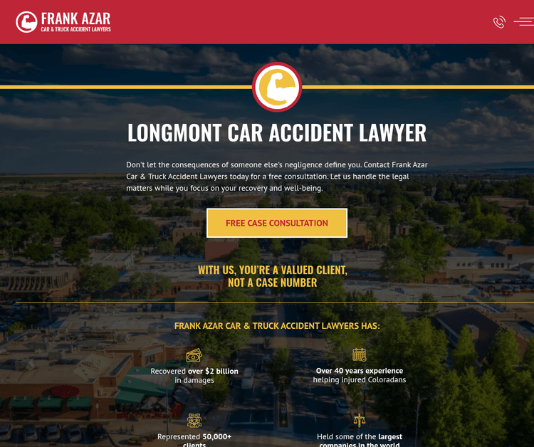 Frank Azar Car & Truck Accident Lawyers - Longmont, Colorado