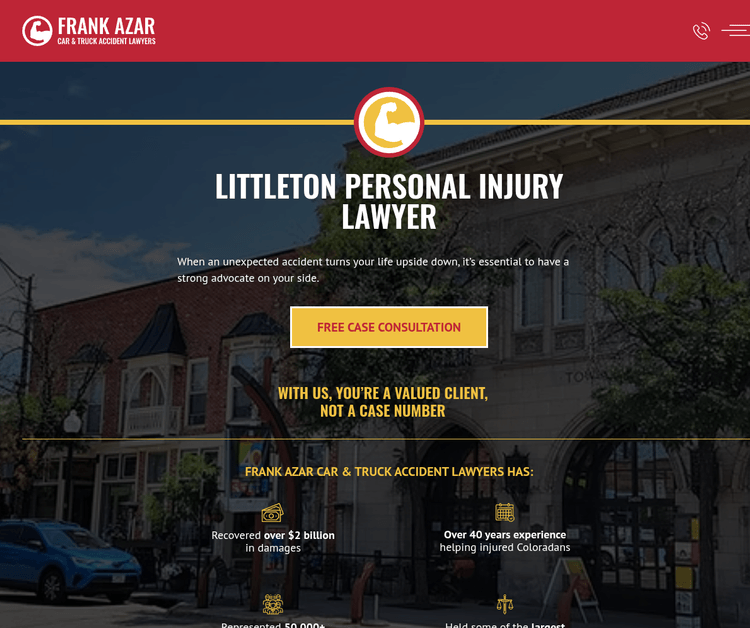 Frank Azar Car & Truck Accident Lawyers - Littleton, Colorado