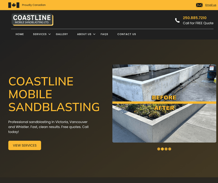 Coastline Mobile Sandblasting Ltd.