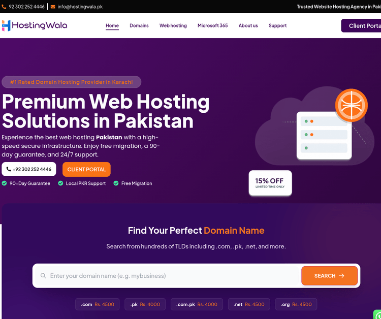 Trusted Web Hosting Agency in Pakistan