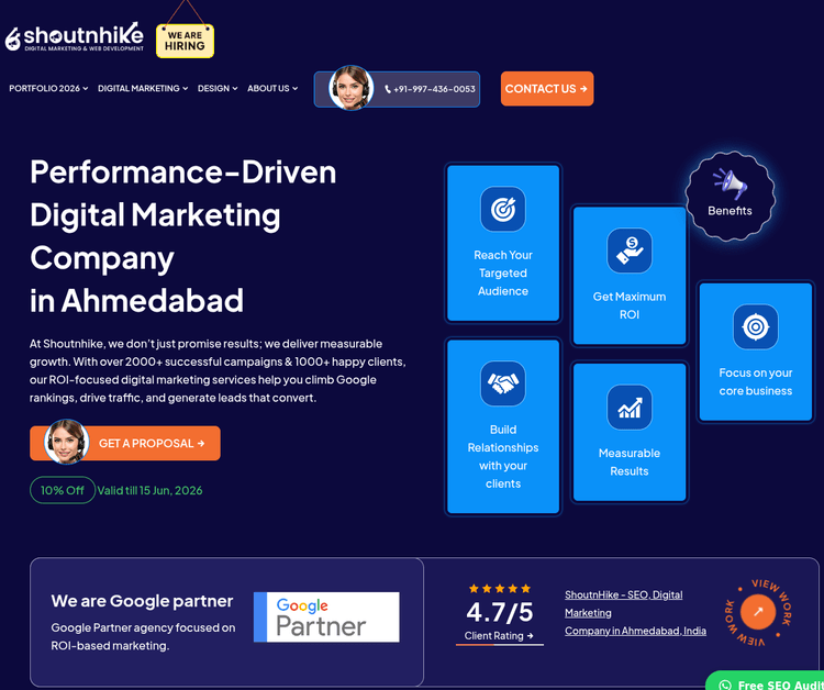 Performance‑Driven Digital Marketing Agency in Ahmedabad