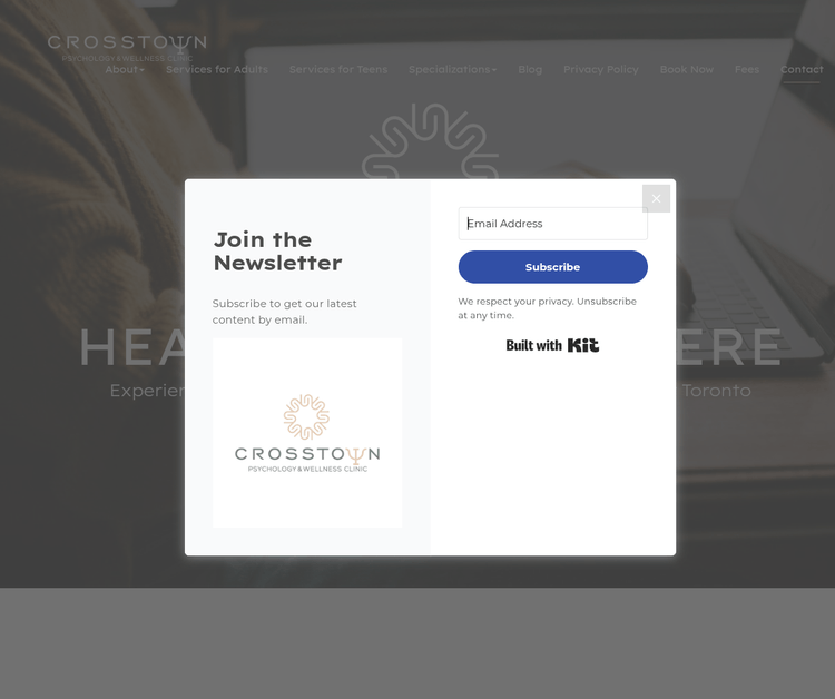 Crosstown Psychology and Wellness Clinic - Toronto
