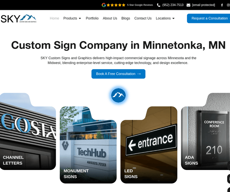 Custom Sign Company in Minnetonka, MN