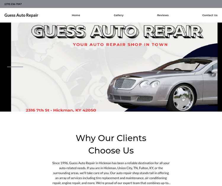 Guess Auto Repair