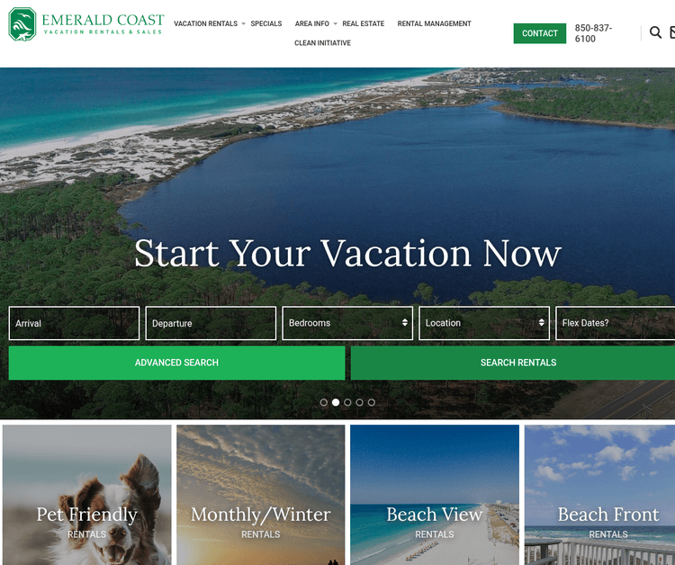 Emerald Coast Vacation Rentals & Sales