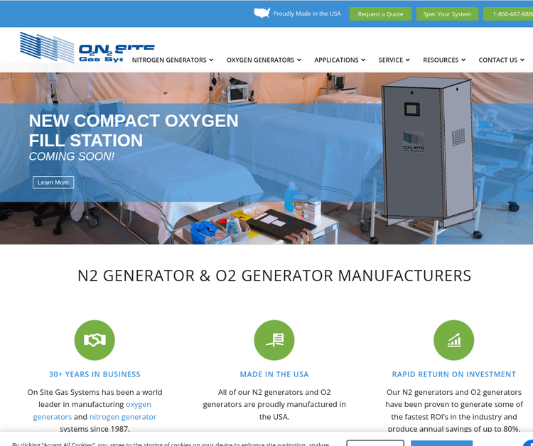 On Site Gas Systems