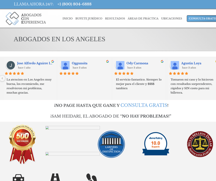 Abogados Con Experiencia | Los Angeles