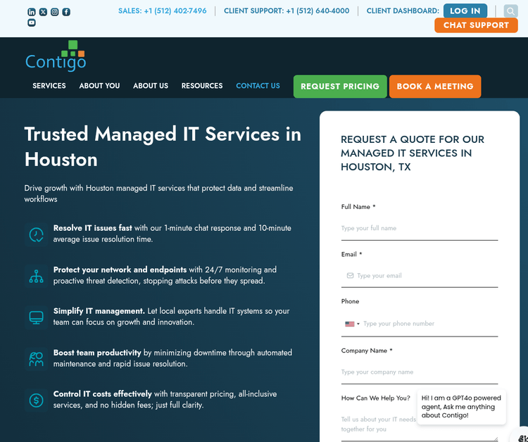 Contigo Technology - Houston Managed IT Services Company