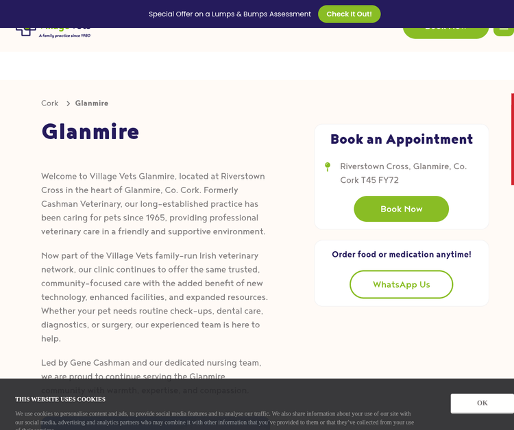 Village Vets Glanmire (Cashman Veterinary)