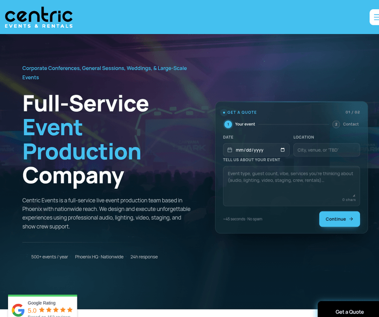 Centric Events & Rentals