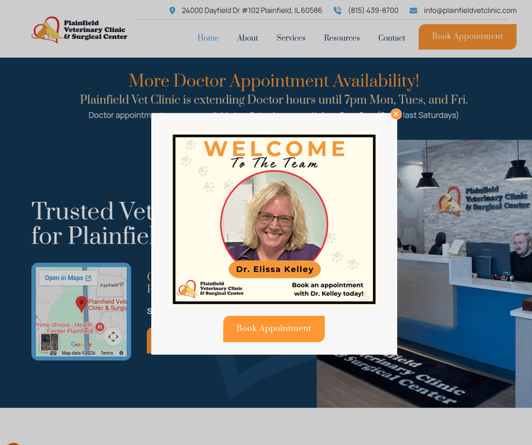 Veterinary Care for Dogs & Cats in Plainfield, IL
