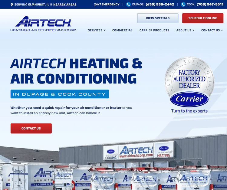 Airtech Heating & Air Conditioning Corp