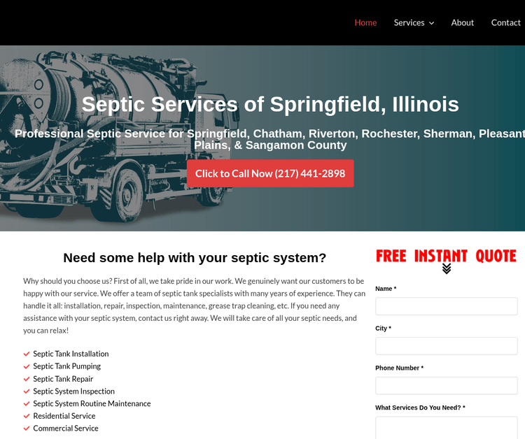 Professional Septic Services in Springfield