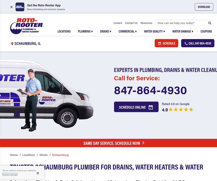 Roto-Rooter Plumbing & Water Cleanup