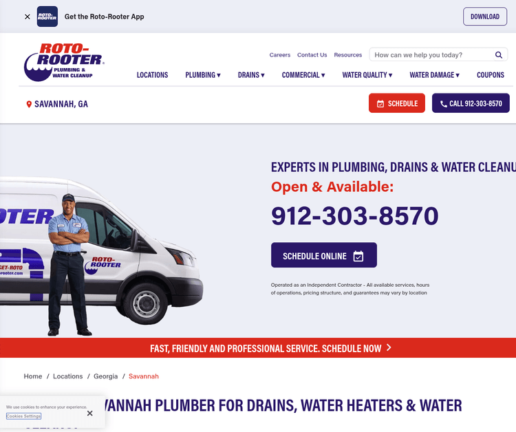 Roto-Rooter Plumbing & Water Cleanup