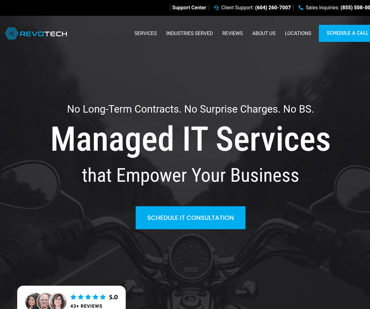 Revotech Networks | Managed IT Services & Cybersecurity in Port Coquitlam, BC