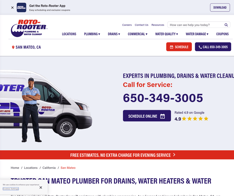 Roto-Rooter Plumbing & Water Cleanup