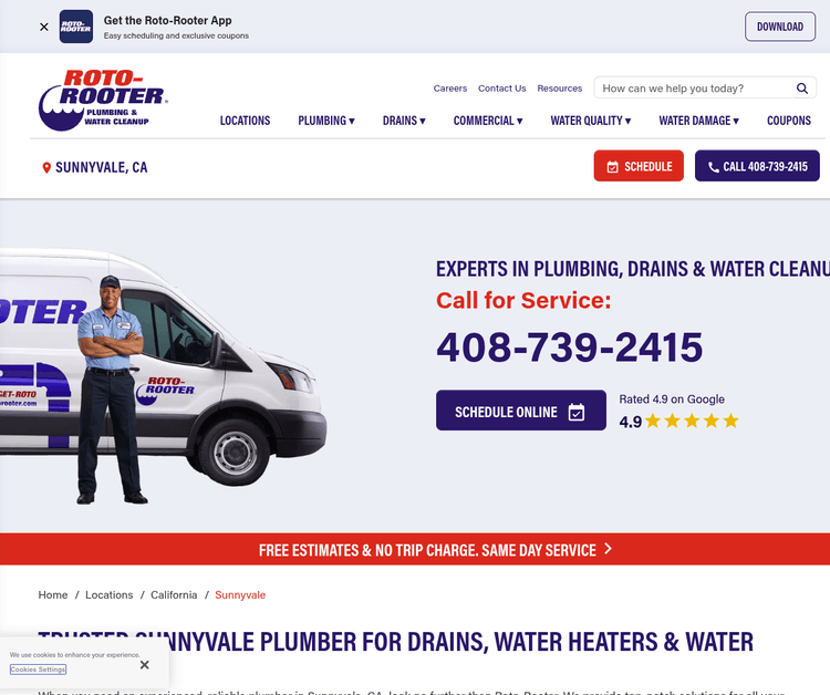 Roto-Rooter Plumbing & Water Cleanup